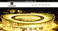 Desktop Screenshot of lusosport.com.pt